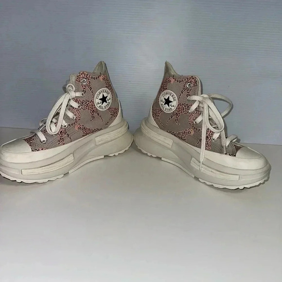Converse Shoes - Converse Run Star Legacy CX Platform Cheetah Size 4.5 Kids / 6-6.5 Women’s
